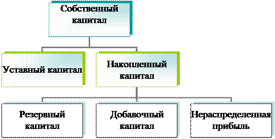 Собственный капитал организации курсовая